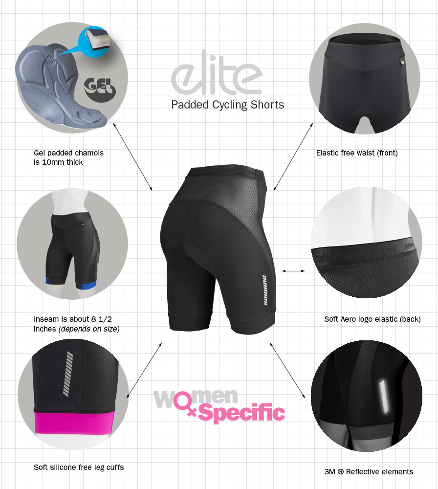 long distance bicycle shorts